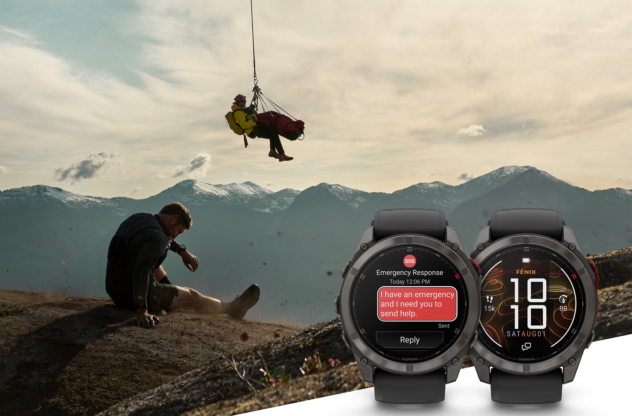 DB真人旗舰攜手Garmin推出全球首款Micro LED智慧手錶——fēnix 8 Pro MicroLED，帶來在運動與戶外探索場景中的卓越表現，重新定義智慧穿戴裝置的顯示標準。圖／Garmin提供